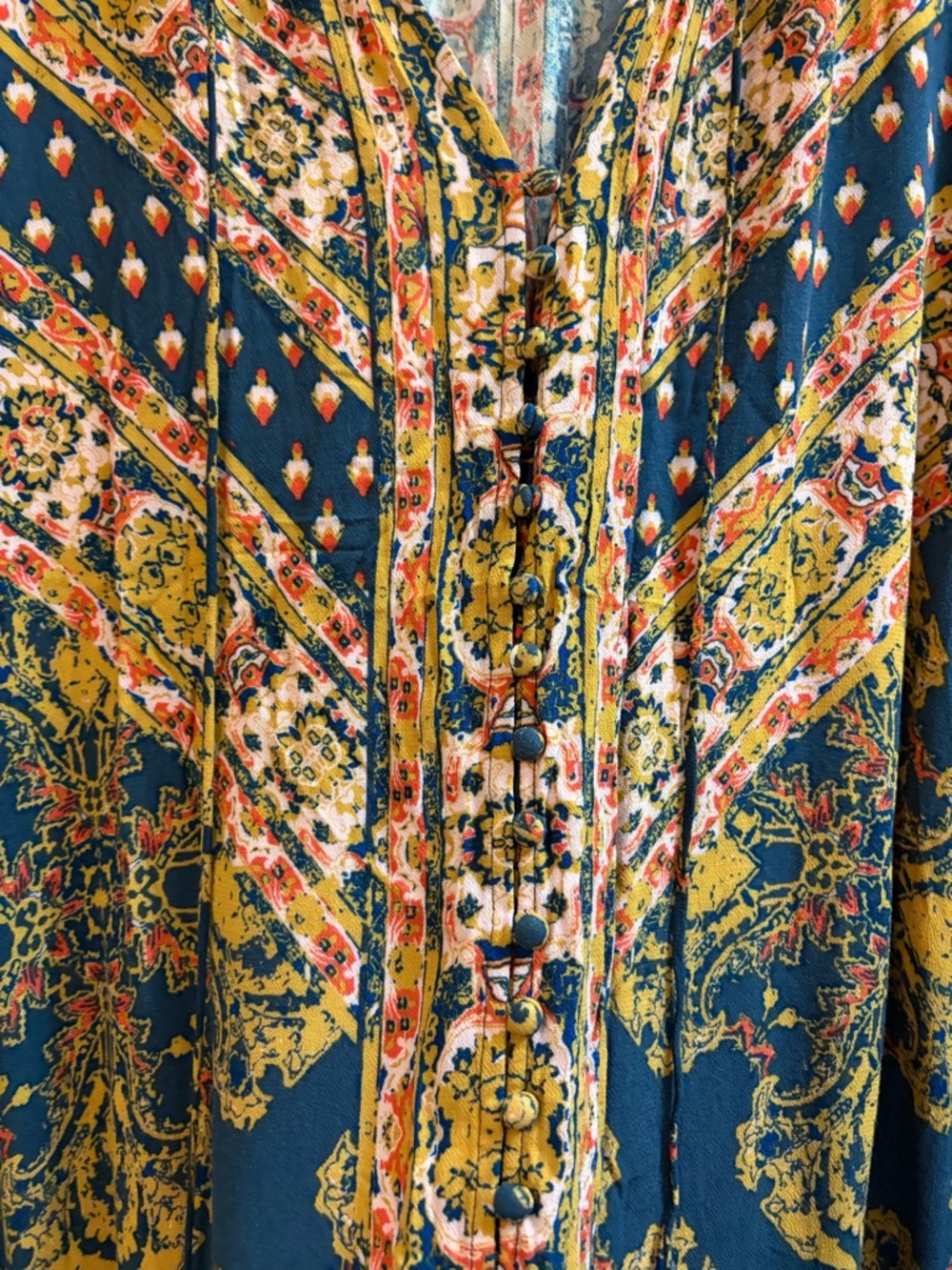 Free People Magic Mystery Boho Tunic Size Small - Picture 4 of 10